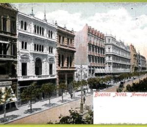af0360 - ARGENTINA - VINTAGE POSTCARD - Buenos Aires - Avenida de Mayo