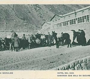 16393 - CHILE - vintage POSTCARD   - ANDES ! HOTEL DEL INCA
