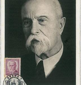 32599 - Czechoslovakia  - MAXIMUM CARD - 1949 - POLITICS,Tomáš Garrigue Masaryk
