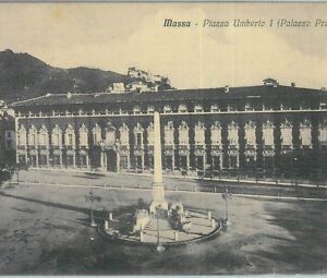 85856  - CARTOLINA d'Epoca - MASSA CARRARA città - PIAZZA UMBERTO I