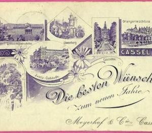 af8396 - Deutschland GERMANY - Ansichtskarten VINTAGE POSTCARD - Cassel - 1900