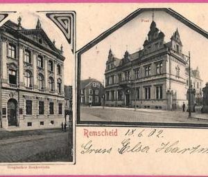 af8442 - Deutschland GERMANY - Ansichtskarten VINTAGE POSTCARD-Remscheid - 1902