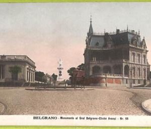 af0082 - ARGENTINA - VINTAGE POSTCARD - Belgrano - Buenos Aires