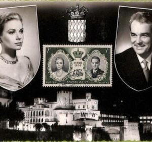ad3234 - MONACO - Postal History - MAXIMUM CARD -  1956 Royalty