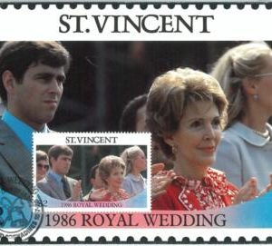 68949 - GRENADINE ST VINCENT - MAXIMUM CARD - Royalty: PRINCE ANDREW 1986