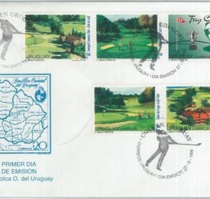 77239 - URUGUAY  - Postal History -  FDC COVER 1996 Golf