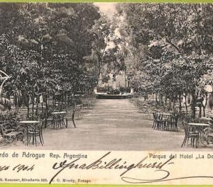 af0090 - ARGENTINA - VINTAGE POSTCARD - Buenos Aires - the memory of Adroga-1904