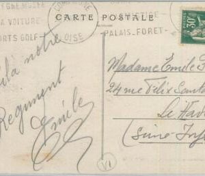 77800 - FRANCE - Postal History - POSTMARK on POSTCARD 1937 - SPORT Golf