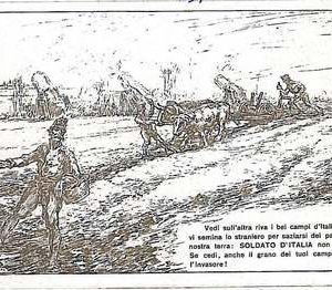 34547  Italia Regno - FRANCHIGIA MILITARE : SOLDATO D'ITALIA firmata MAZZONI