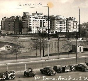 ab0764 - CARTOLINA D'EPOCA -ROMA Città : Ponte Duca D'Aosta