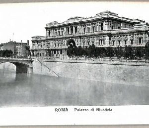 ab0369 - VINTAGE POSTCARD - ROME City: Palace of Justice