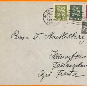 99138 - ESTONIA Estland - POSTAL HISTORY - 15 s. rate on  COVER  to FINLAND 1936