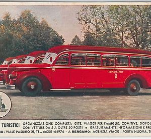 47379 - CARTOLINA d'Epoca - MILANO / BERGAMO : Pubblicitaria SAT  1945