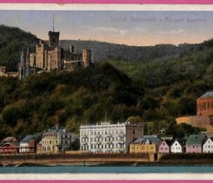 af8532 - Deutschland GERMANY-Ansichtskarten VINTAGE POSTCARD -Stolzenfels - 1914