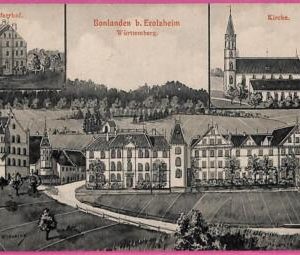 af8621 - Deutschland GERMANY-Ansichtskarten VINTAGE POSTCARD - Bonlanden - 1910