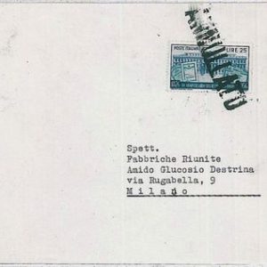 ITALIA REPUBBLICA: Storia Postale -  BUSTA con annullo "ANNULLATO"