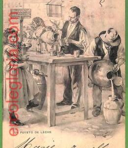 ah2284 - VINTAGE POSTCARD  - SPAIN - 1901 -  ETHNIC