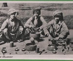 ah2439 - VINTAGE POSTCARD  - INDIA - 1950's - ETHNIC Snake Charmers