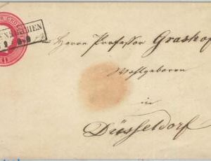 66765 - GERMANY PRUSSEN - Postal History - STATIONERY COVER : U1  USED