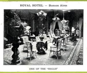 38882 - ARGENTINA - VINTAGE POSTCARD - Buenos Aires, Royal hotel - 1902