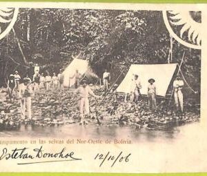 af1409 - BOLIVIA - Vintage Postcard - Nor-Oeste - 1906