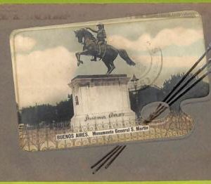 38889 - ARGENTINA - VINTAGE POSTCARD - Buenos Aires, Embossed