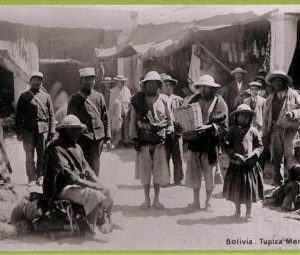 af1475 - BOLIVIA - Vintage Postcard - Tupiza Mercado - Ethnic