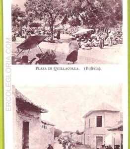 af1373 - BOLIVIA - Vintage Postcard - Quillacolla - 1909