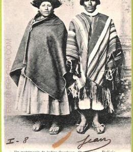 af1461 - BOLIVIA - Vintage Postcard - Chaquisaca - Indos