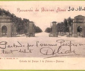 af0091 - ARGENTINA - VINTAGE POSTCARD - Buenos Aires -  1903