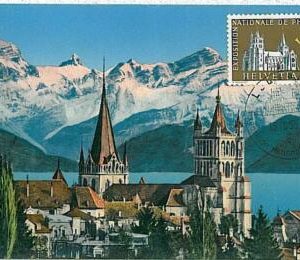 14649 - SWITZERLAND  - ARCHITECTURE : MAXIMUM CARD 1955