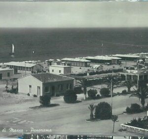 85894  - CARTOLINA d'Epoca - Marina MASSA CARRARA - SPIAGGIA  1954