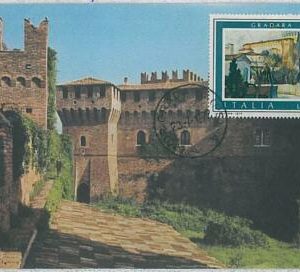 32277 - ITALY - MAXIMUM CARD - Architecture : Italia 1974