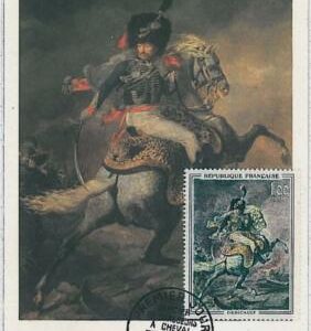 32337 - FRANCE - MAXIMUM CARD-paintings ART : 1962 - Géricault Gericault HORSE