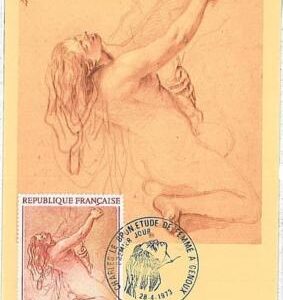 26319 - FRANCE-  MAXIMUM CARD  - 1973 - CHARLES LE BRUN