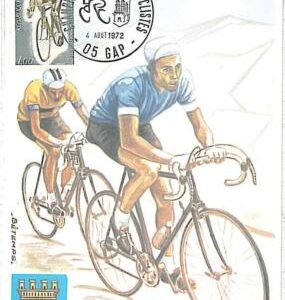 26338  - FRANCE  -   MAXIMUM CARD - 1972 - SPORT  CYCLING