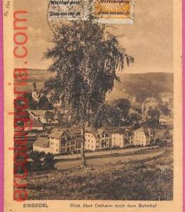 af8289 - Deutschland GERMANY - Ansichtskarten VINTAGE POSTCARD - Einsiedel- 1923