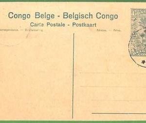 ah2327 - Belgian Congo - POSTAL HISTORY - Stationery Card   - ETHNIC