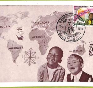 ad3243 - BELGIUM - Postal History - MAXIMUM CARD - Bruxelles 1966