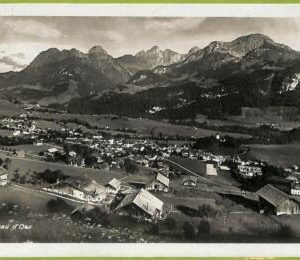 ad4121 - SWITZERLAND   - Ansichtskarten VINTAGE POSTCARD -Chateau-d'Oex - 1932