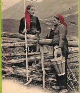 ad4080 - SWITZERLAND Schweitz - Ansichtskarten VINTAGE POSTCARD  - Champery-1908
