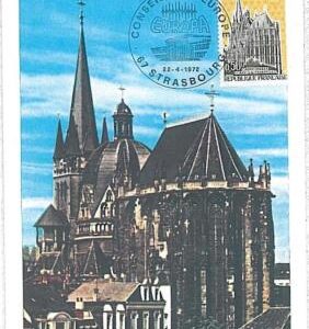 26361 - FRANCE -  MAXIMUM CARD - 1972 - ARCHITECTURE  EUROPA