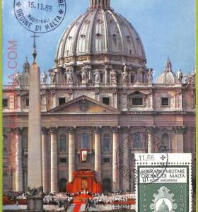 ad3244 - MALTA - Postal History - MAXIMUM CARD -  1966