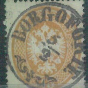 87626 - ANTICHI STATI: Lombardo Veneto - Sass  40  - USATO annullo BORGOFORTE
