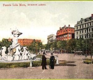 af0127 - ARGENTINA - VINTAGE POSTCARD - Buenos Aires - Fuente Lola Mora
