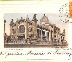 af0125 - ARGENTINA - VINTAGE POSTCARD - Buenos Aires   - 1902
