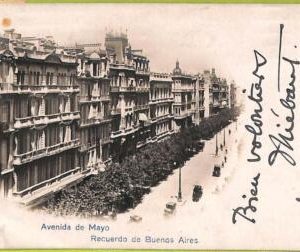 af0124 - ARGENTINA - VINTAGE POSTCARD - Buenos Aires - Avenida de Mayo