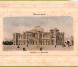 af0134 - ARGENTINA - VINTAGE POSTCARD - Buenos Aires  - Facultad de Derecho
