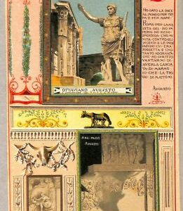 ab0341 - VINTAGE POSTKARTE - ROM Stadt: Avgvsto Cesare Ottaviano