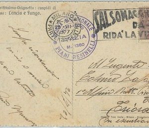 67164 - ITALY - Postal History - SPECIAL POSTMARK on CARD 1927 - SALSOMAGGIORE